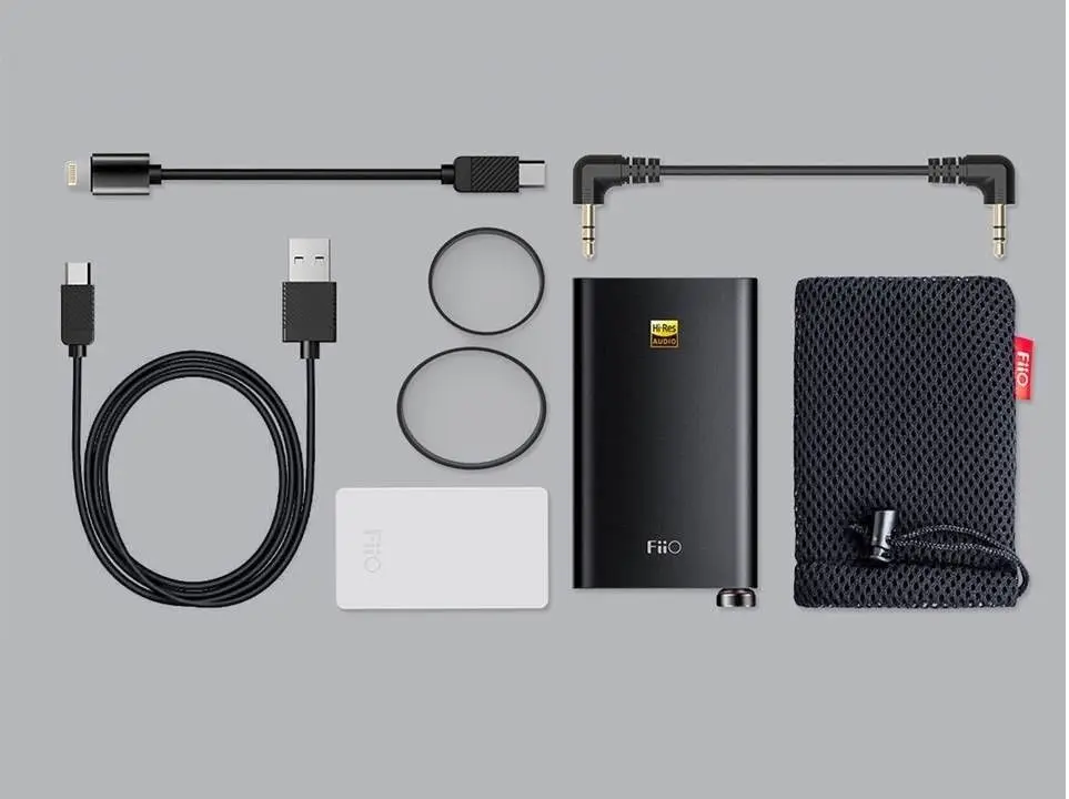 Усилитель для наушников FIIO Q1 Mark II DAC AMP DSD Hi Fi Res звук XMOS 384 кГц/32 бит Android iPhone iPad