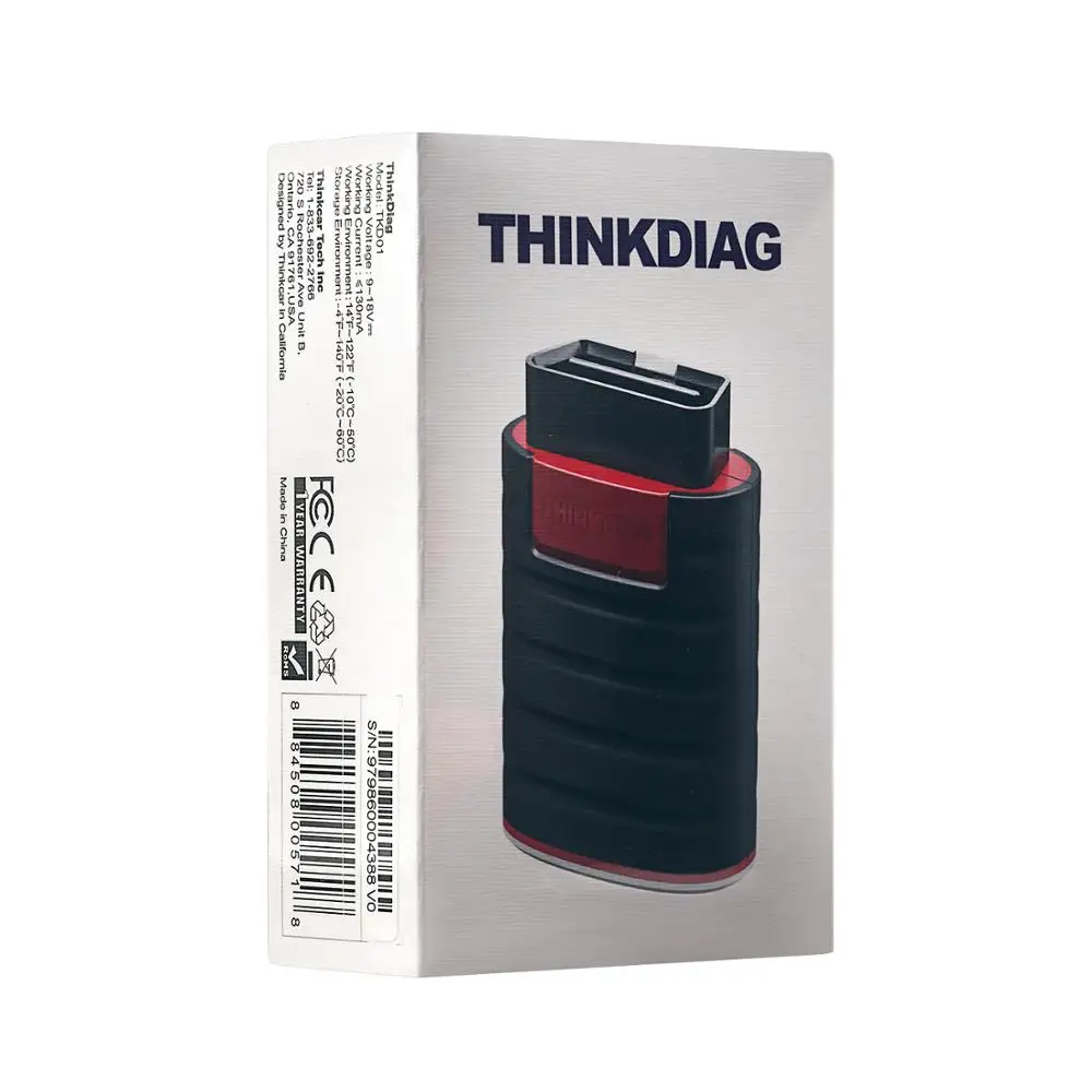 ThinkDiag obd2 Bluetooth OBD2 сканер автомобильный OBD 2 IOS Автомобильный Диагностический Код