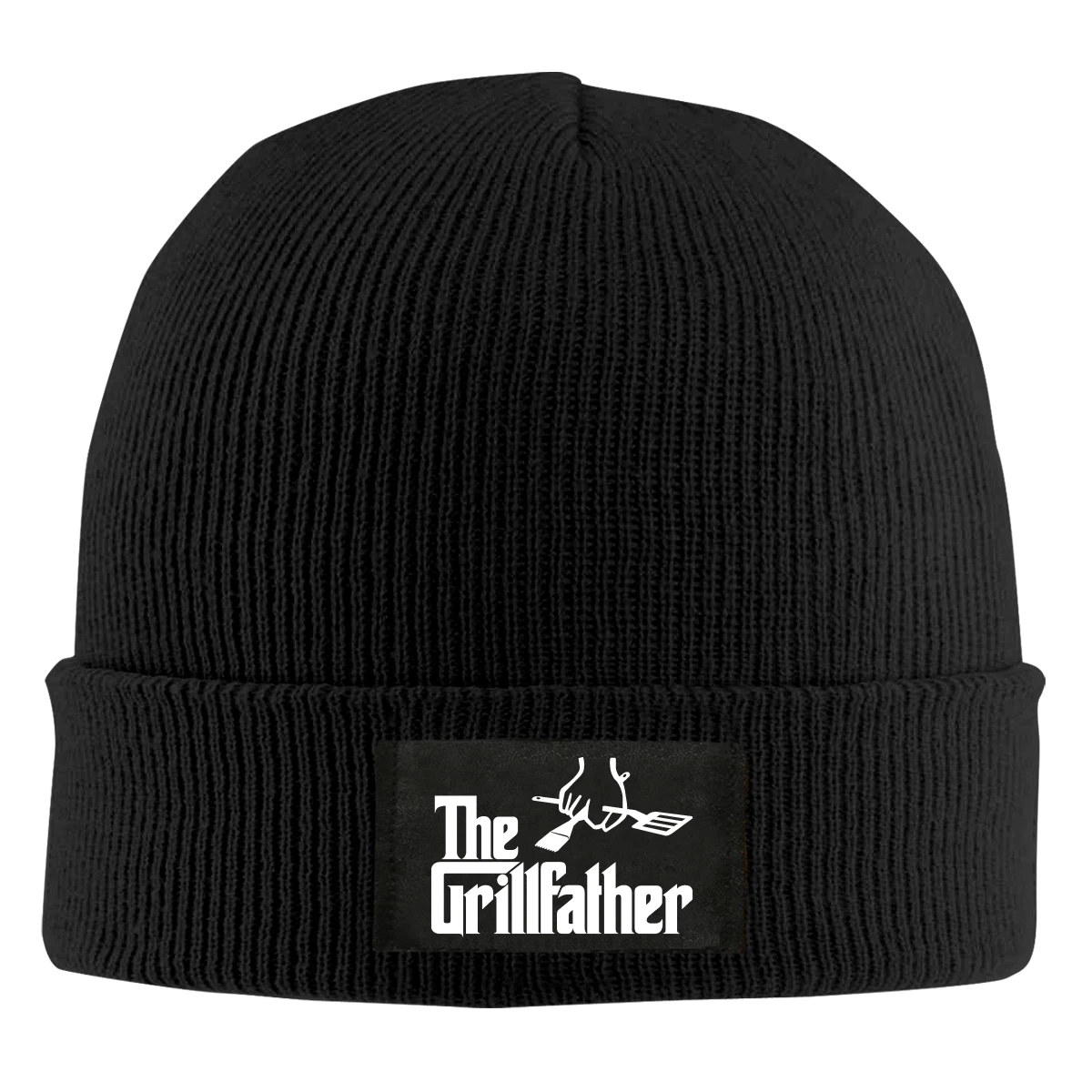 

The Grillfather Beanie Hats For Men Women With Designs Winter Slouchy Knit Skull Cap