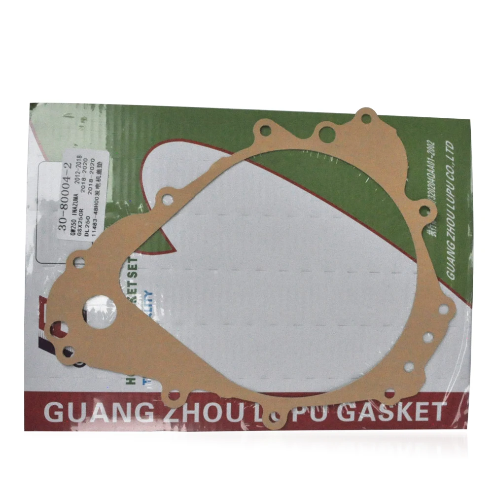 Motorcycle Engine Oil Pan Generator Clutch Cover Gasket for Suzuki GW250 INAZUMA 2012-2018 GSX250R 2018-2020 DL250 | Автомобили и