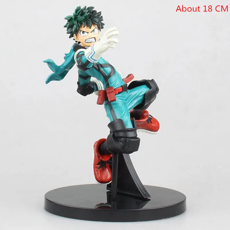 18 25 см 4 стиля Аниме Фигурка мой герой Academy Bakugou кацуки Деку фигурка Todoroki Shoto ПВХ