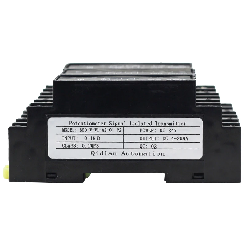 

BSD-W potentiometer signal isolated transmitter 1 in 1 out displacement signal potentiometer transmitter