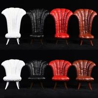 112 scale high back and low back sofa miniature throne chair with platform model for 6inch action figure model accessories diy