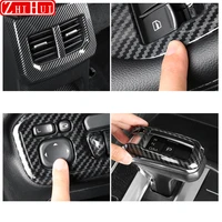 carbon fiber car interior gearshift air conditioning cd panel door cover hub abs stickers for gwm poer ute 2020 2021 accessories