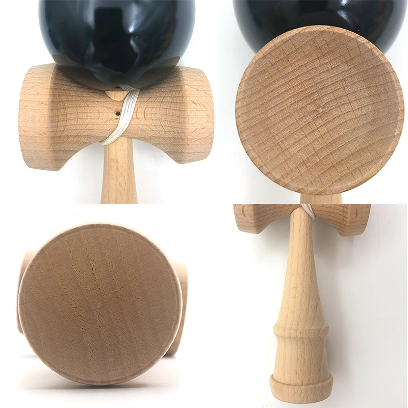 18 см, профессиональные деревянные игрушки Kendama, одноцветные, искусственная краска, умелый шар для жонглирования, антистресс, Спорт на открытом воздухе для детей и взрослых