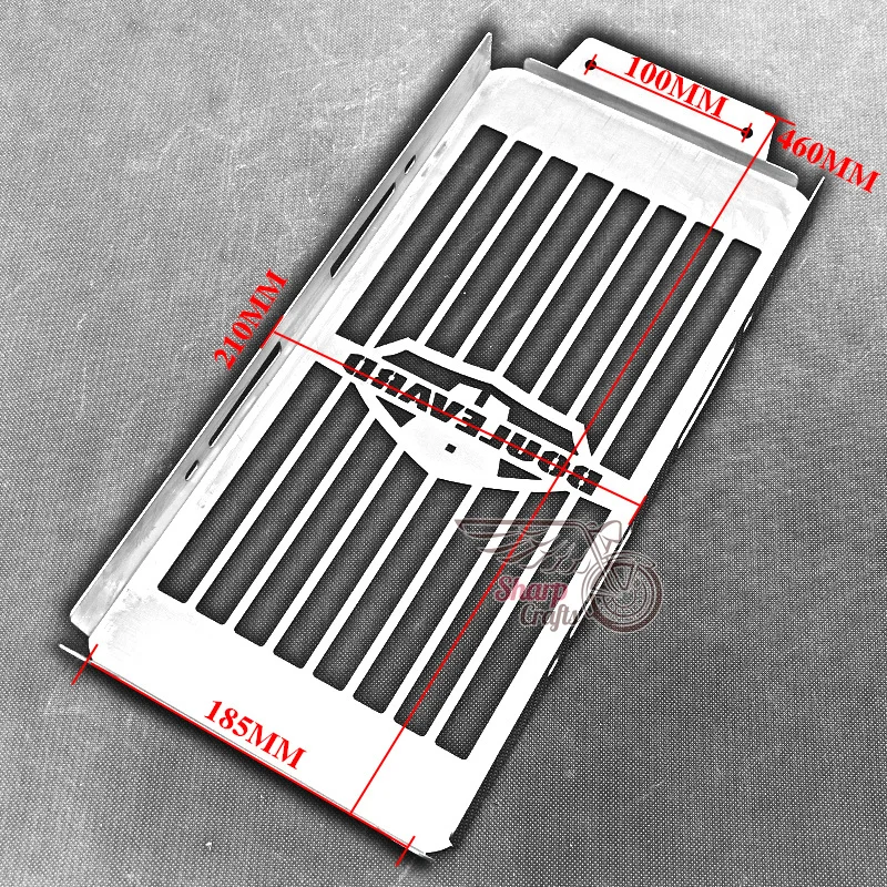 Motorcycle Thicken Inlay Chrome Radiator Grill Cover Guard Protector For Suzuki Intruder VL800 Volusia Boulevard C50 M50 05-16 | Автомобили