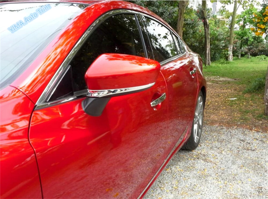 Автомобильный Стайлинг Lapetus боковое зеркало заднего вида декоративная полоска