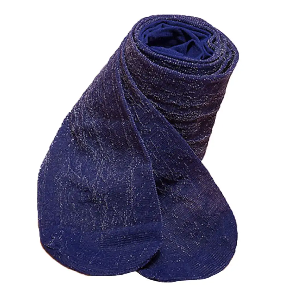 Женские блестящие прозрачные колготки нейлоновые с блестками эластичные |