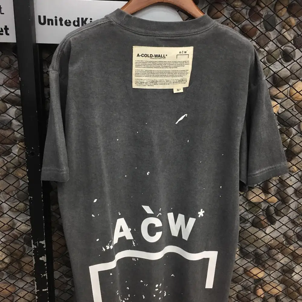 Новинка 2020 футболка с изображением холодной стены мужские и женские футболки