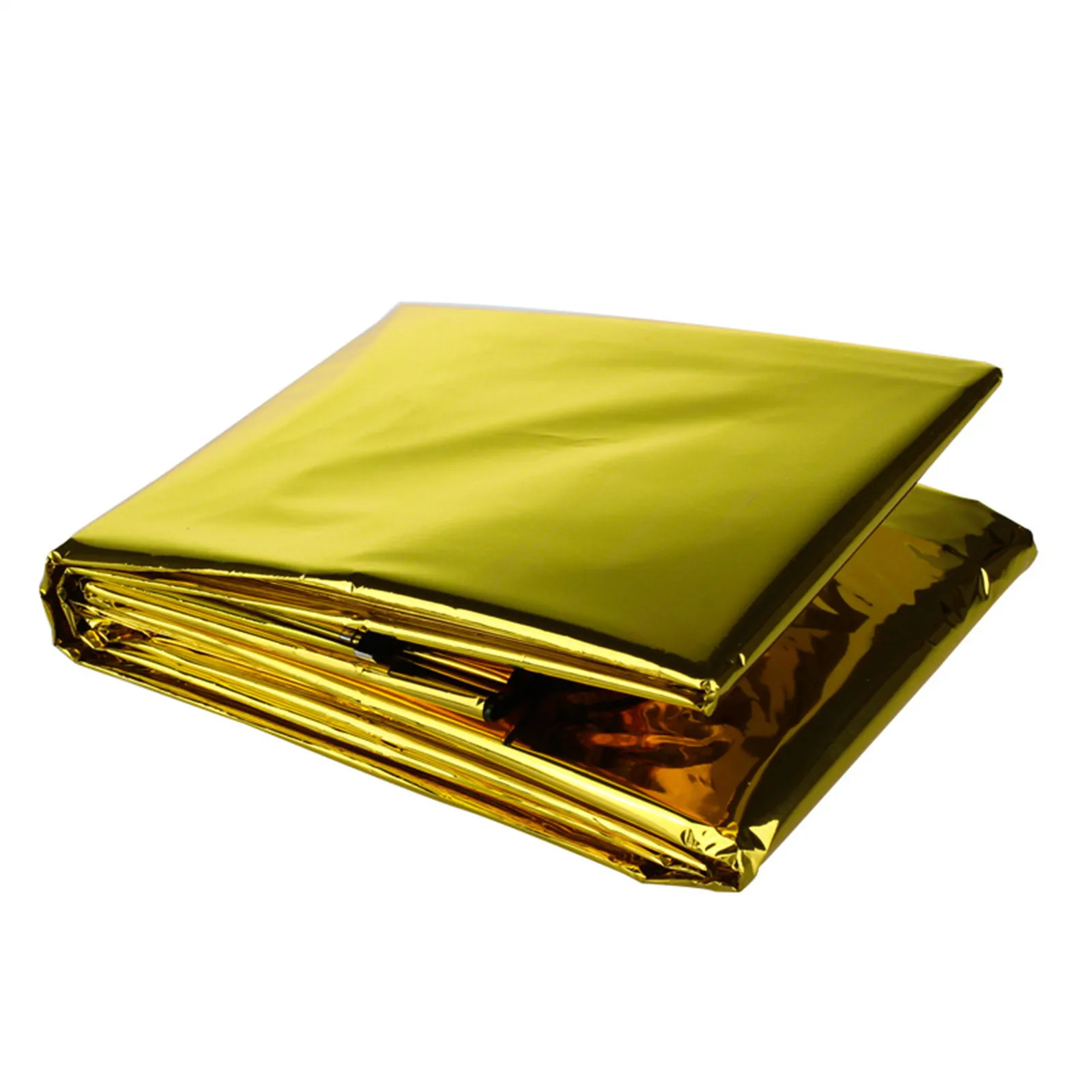 

New 5PCS Gold Silver Double-Side Outdoor Emergency Solar Blanket Survival Safety Insulating Mylar Thermal Heat Blanket