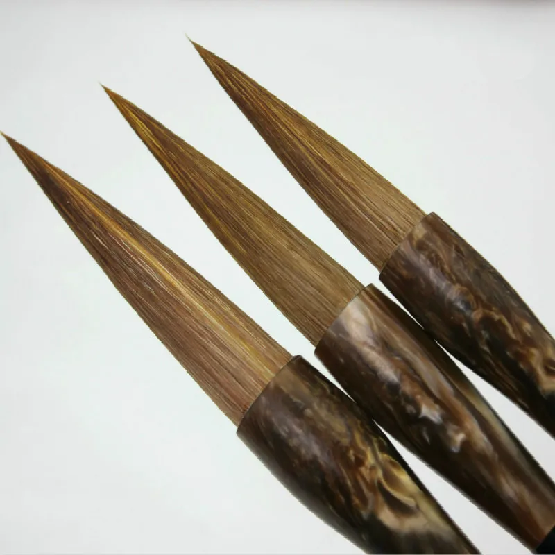 Chinese Brush Chinese Calligraphy Wolf Hair Brush Pen Calligraphy Drawing Freehand Painting Weasel Hair Art Students Stationery