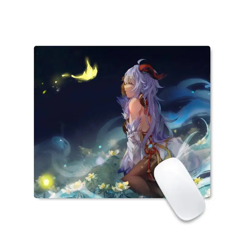 

Genshin Impact gamer anime Customized laptop Gaming mouse pad Mouse pad Game Officework Mat Non-slip Laptop Cushion mousepad