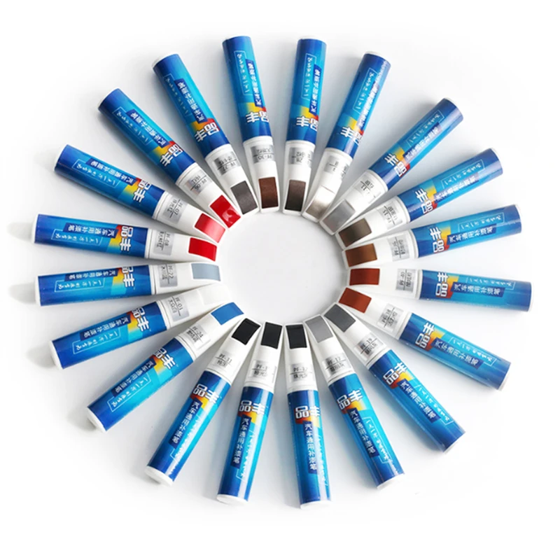 20 Цвета для автомобильной краски ручка пальто Прозрачная защитная плёнка против