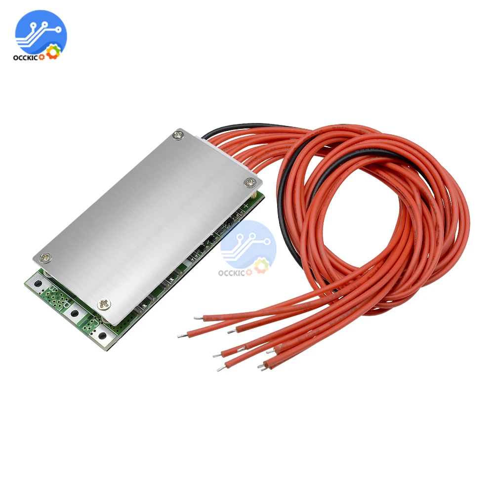 Защитный Модуль платы литиевой батареи 10S 36 В 15 А 20 35 PCB li-ion BMS аккумулятор балансир