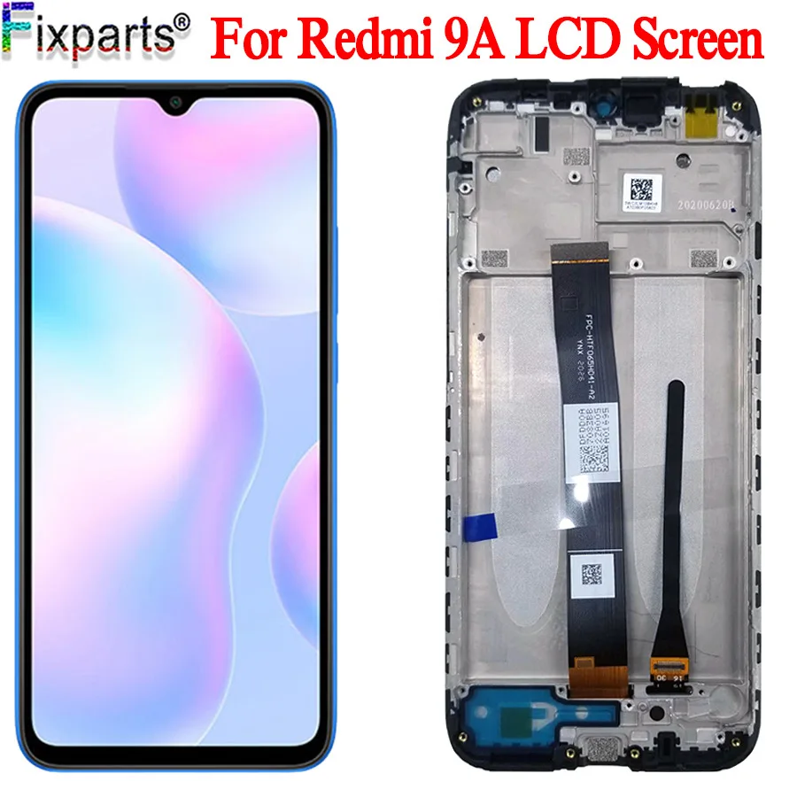 

ЖК-дисплей 6,53 дюйма для Xiaomi Redmi 9A 9C, сенсорный экран с дигитайзером в сборе, ЖК-экран для замены для Redmi 9A, 9i, 9AT, 10A, ЖК-дисплей