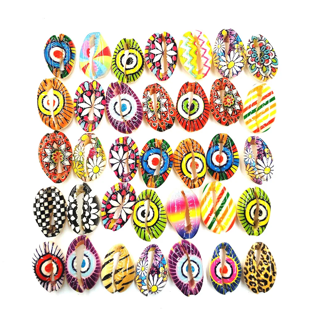 Бусины из натуральных раковин популярно 10 шт модное ювелирное изделие Цвет