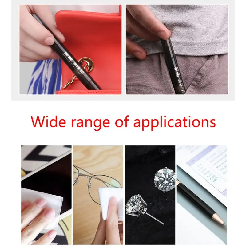 

1Set Durable Cleaning Pen Kit Clean Brush Cotton Stick Cleaner for Airpods 1/2 Wireless Earphones Charging Box Accessories