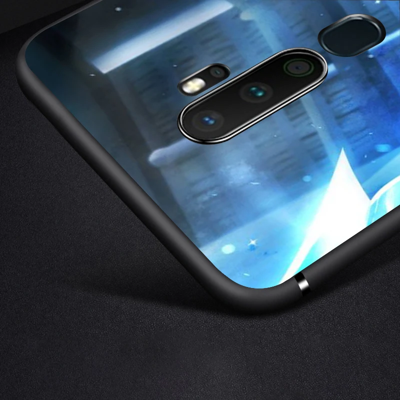 

Black TPU Soft Cover Faris Tail for OPPO A9 2020 Reno 10X ZOOM ACE 4 3 2 Z F Pro 4G 5G Phone Case