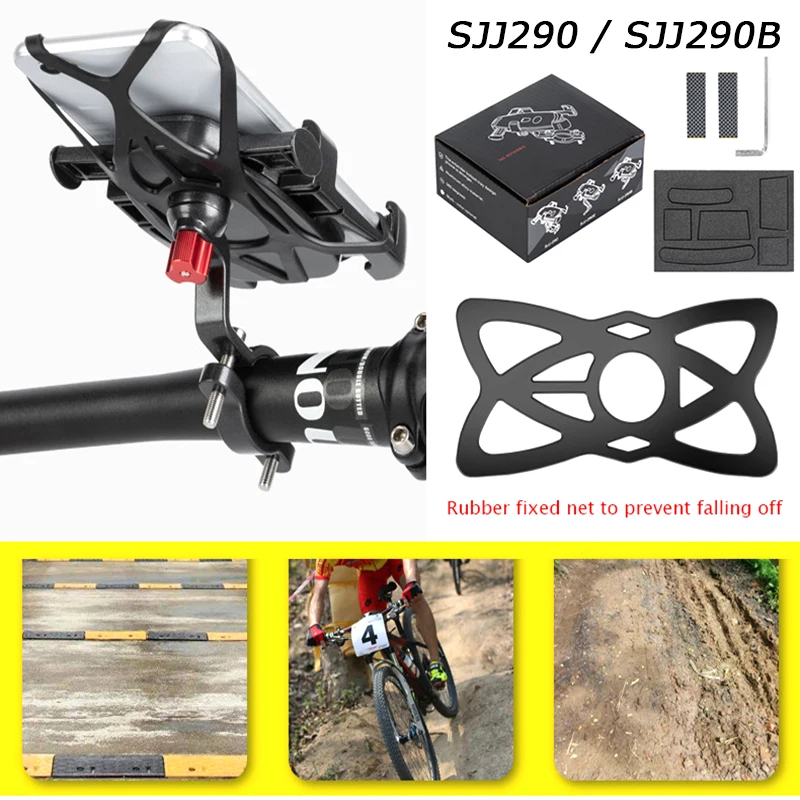 

Promend 360 Degree Rotation Bicycle Phone Holder Bike Mobile Phone Mount Waterproof Cycling Phone Stand Bike Accessories
