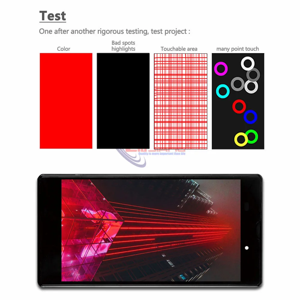 Оригинальный ЖК дисплей Liujiang для Sony T3 M50W D5103 D5102 сенсорный экран дигитайзер с