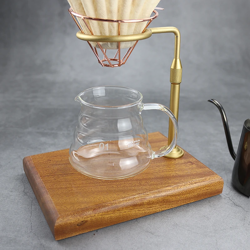 Zingana деревянный металлический Пробойник с регулируемой высотой дизайн держатель