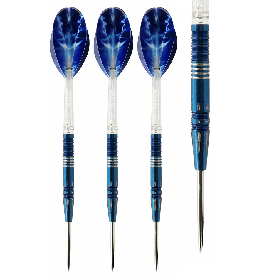 Knight dart game straight blue 90% tungsten steel straight dart 21g dart needle game level professional darts