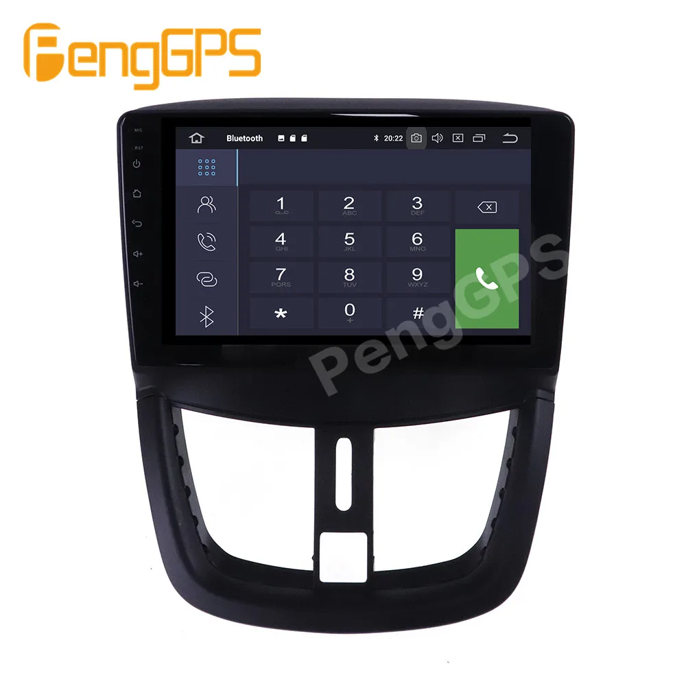 Для Peugeot 207 2007 2008 2009 2016 Автомобильный мультимедийный плеер стерео Android PX6 радио