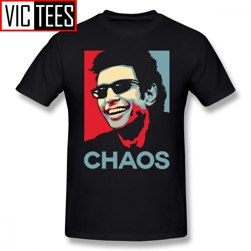 Мужская футболка с парком Юрского периода Классическая из 100% хлопка забавным