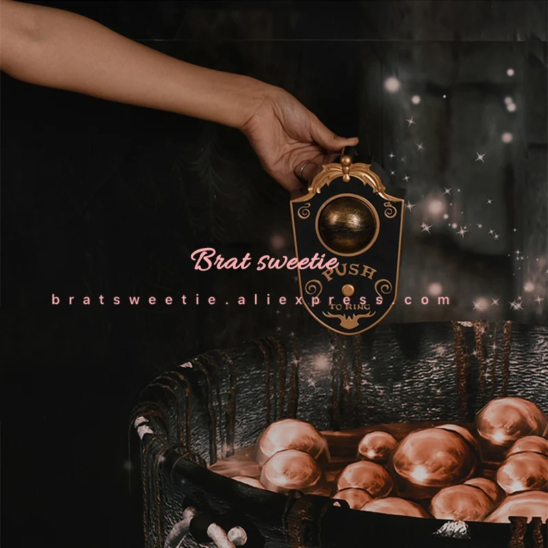 Дверной звонок с анимационным глазным яблоком на Хэллоуин со спутанными звуками