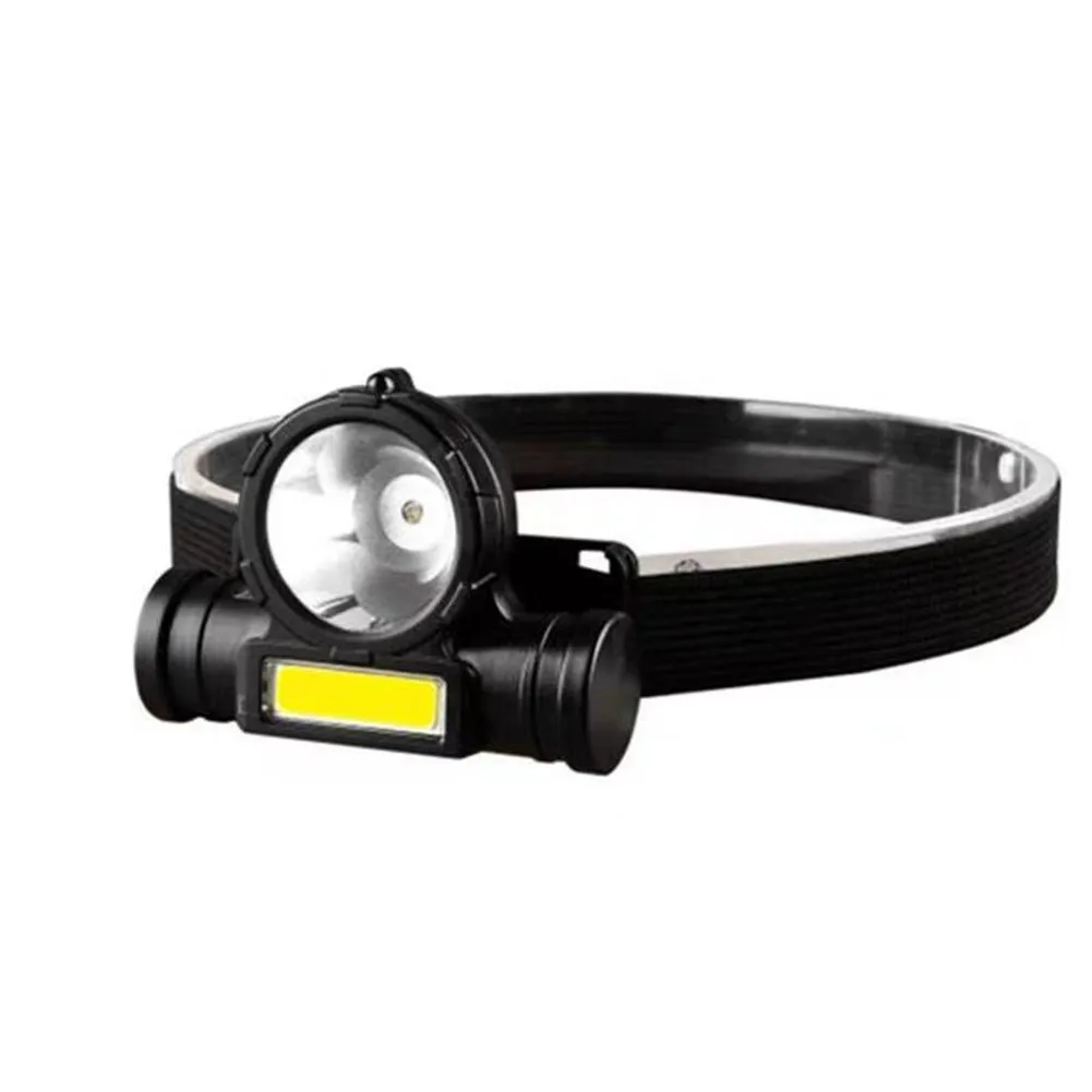 

USB Charging COB LED Headlamp Super Bright Head Torch Headlight Rechargeable Camping Fishing Hiking Light Portable Work Headlamp