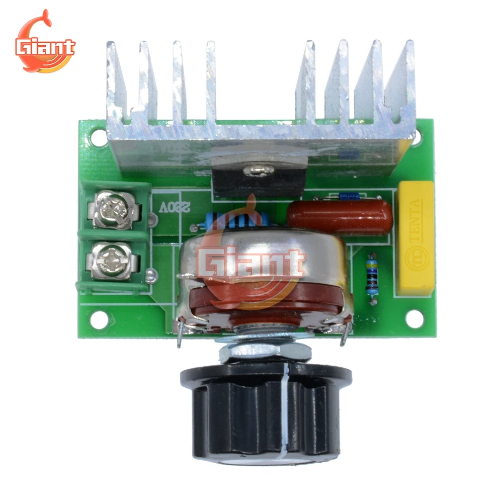 Регулятор скорости двигателя 4000 Вт В переменного тока