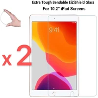 2pcs tablet tempered glass screen protector cover for apple ipad 2019 7th 10 2 inch anti scratch explosion proof screen film
