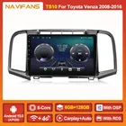 Автомобильный радиоприемник 6G + 128G Android 11 DSP стерео для Toyota Venza 2008-2016 GPS навигация четырехъядерный автомобильный Carplay Авто WIFI BT5.0