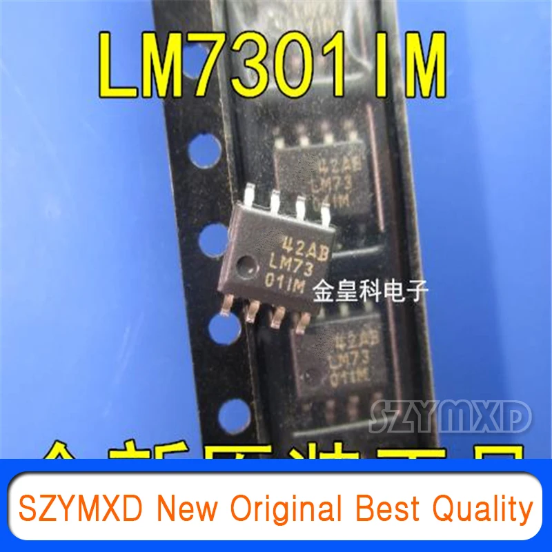 

5Pcs/Lot New Original LM7301IMX LM7301IM SOP8 operational amplifier In Stock