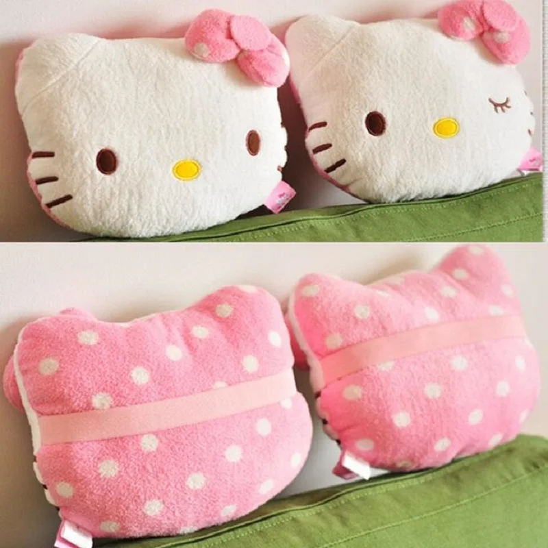 Автомобильная подушка детский подголовник для шеи мультяшный плюшевый