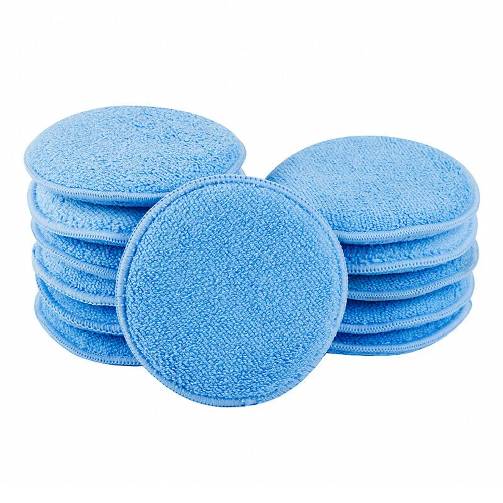 

Applicator Waxing Sponge Foam Microfiber Washable Reusable High Density