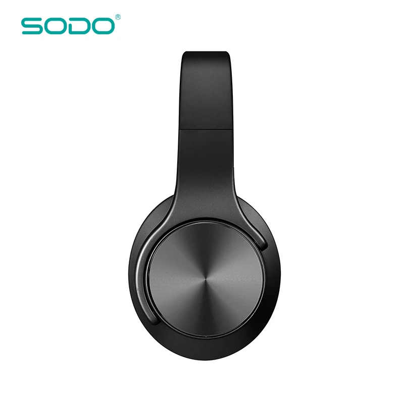 Удобные беспроводные Bluetooth-наушники SODO MH5 NFC 2 в 1 Twist-out Bluetooth-Динамик регулируемые