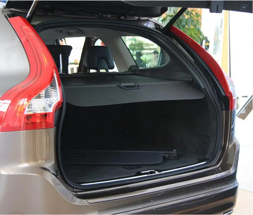 XC60 Автомобильный задний багажник защитный лист для багажника экран щит тенты крышка подходит для VOLVO XC60