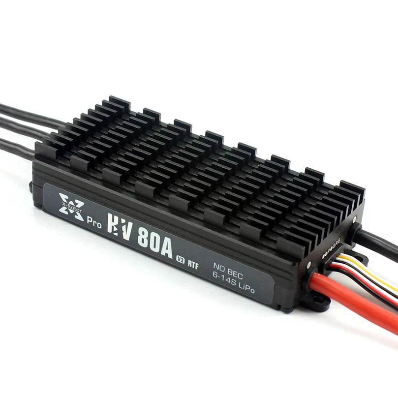 Электронный регулятор скорости Hobbywing XRotor Pro 80A HV V3 14S для мультикоптера