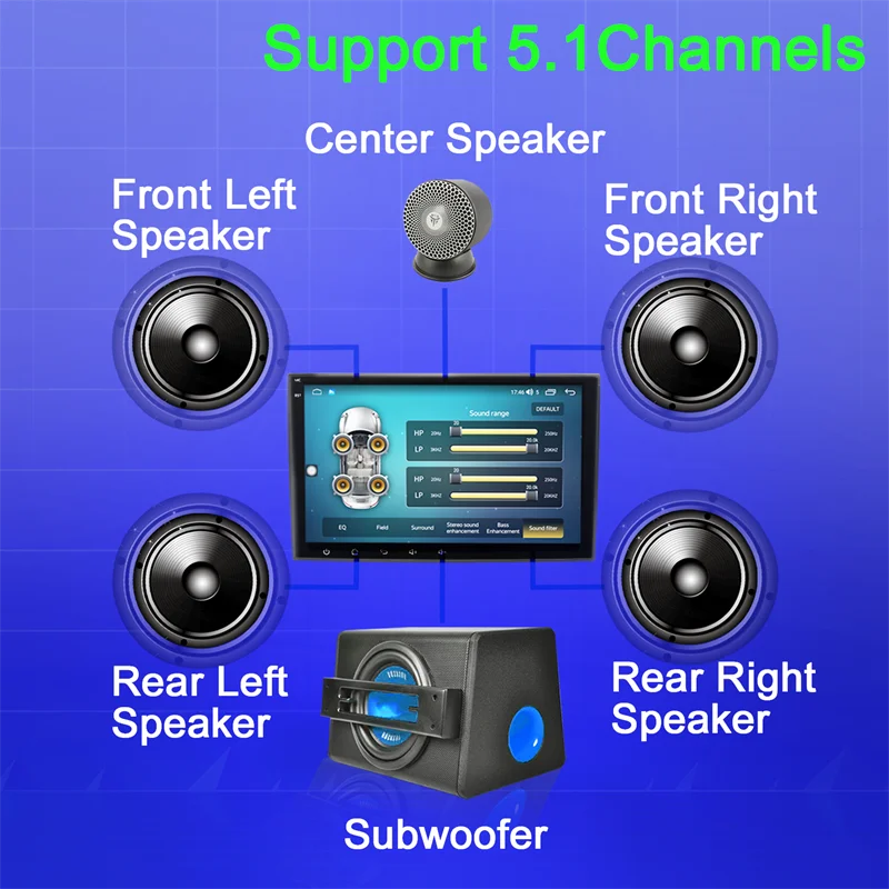 IYING автомобильный планшет Carplay Android Радио Мультимедийный Bluetooth авторадио радио FM