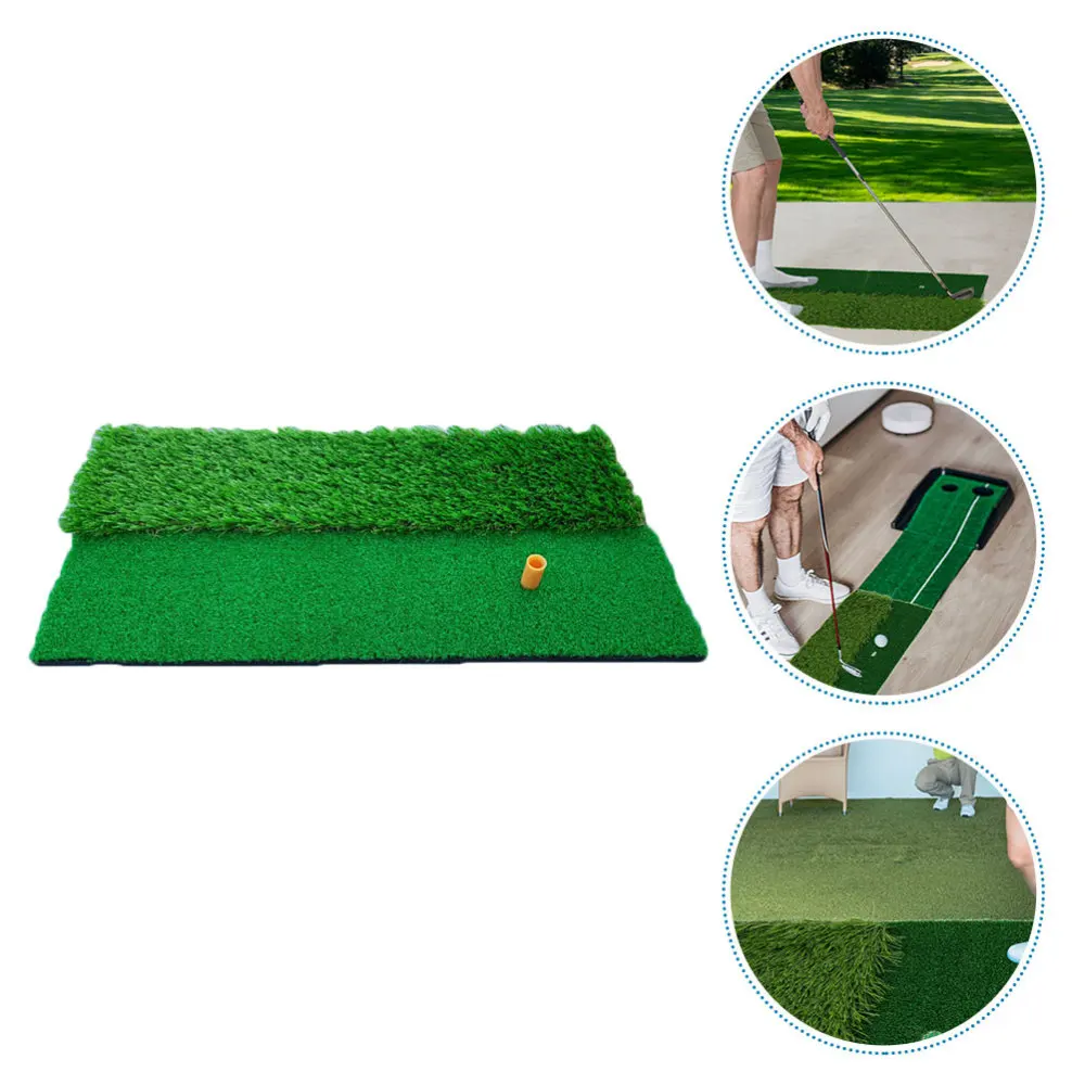 

1 Set Golfing Practice Mat Indoor Outdoor Mat Sports Supply Accessory