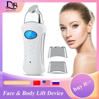 microcurrent facial machine electric mini beauty instrument galvanic spa skin care tightening face body slimming lift tool home