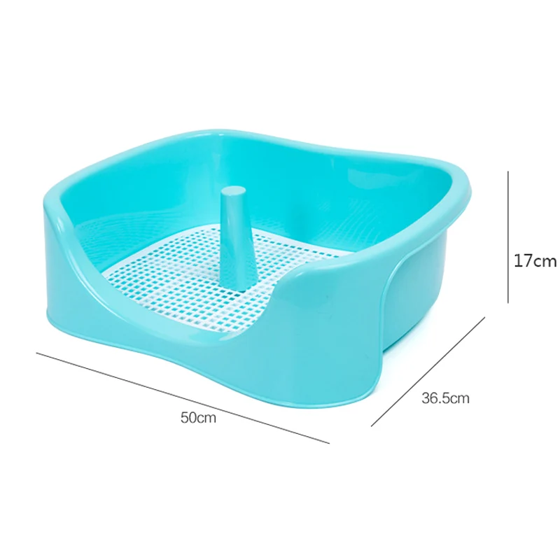 

Protable Pet Dog Toilet Potty Double Layer Training Dog Cat Puppy Pee Defecation Tray Toilet For Small Dogs Pet Cleaning Product
