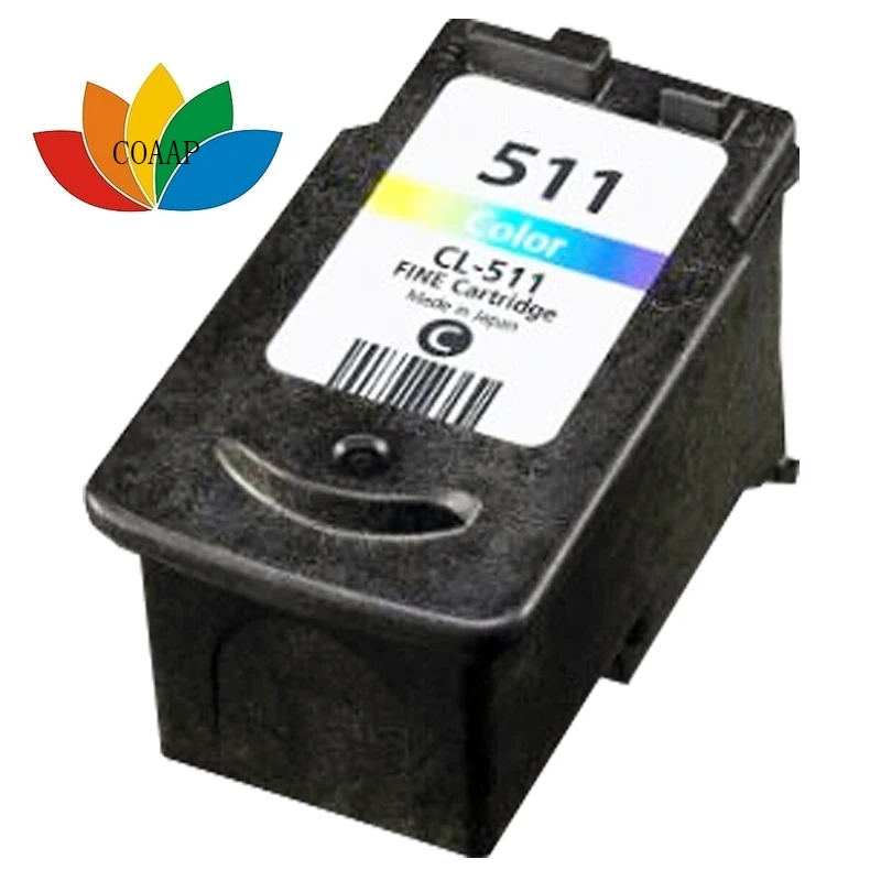1 шт совместимый PG-511 чернильный картридж для принтера Canon PG510 Pixma IP2700 MP230 MP250 MP280 MP495