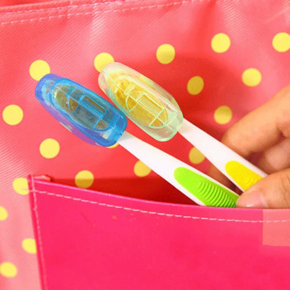 5 шт. Зубная щётка головки крышка PP Пластик защитный Кепки предотвращают