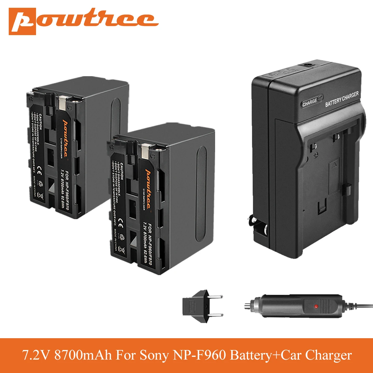 8700 мАч NP F970 NP-F960 NP-F970 F950 Батарея + автомобиля Зарядное устройство для Sony MVC-FD91 MC1500C L10