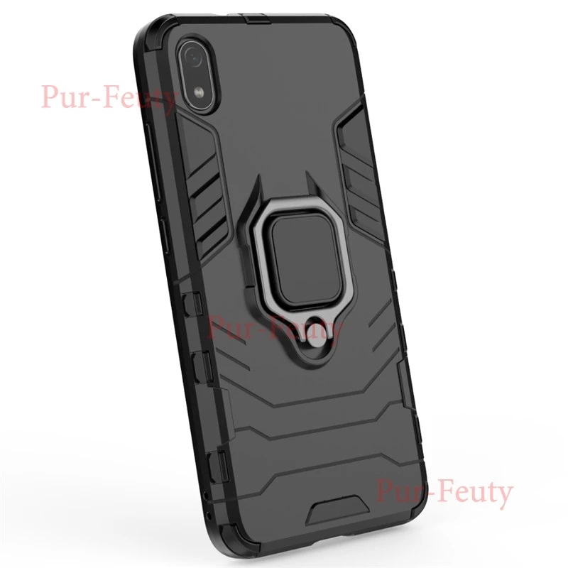 Чехол для xiaomi redmi 7A кольцо Броня телефон магнитный автомобильный держатель противоударный защитный чехол для xiaomi redmi 7A A7 redmi 7 M1903C3EE