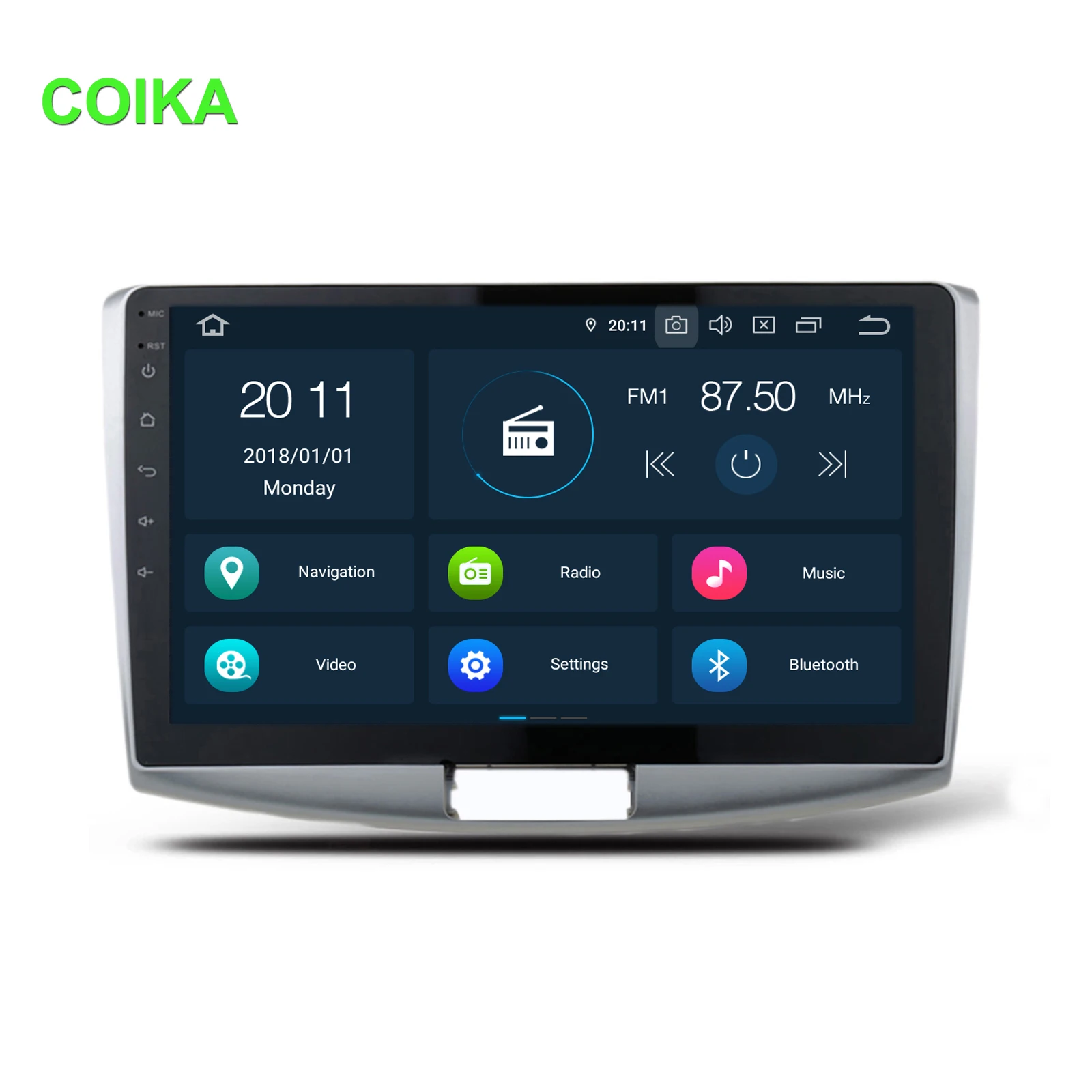 COIKA 10," Android 9,0 автомобильная система ips сенсорный экран стерео для Volkswagen Passat B6 B7 CC gps Navi Радио мультимедиа BT DSP SWC
