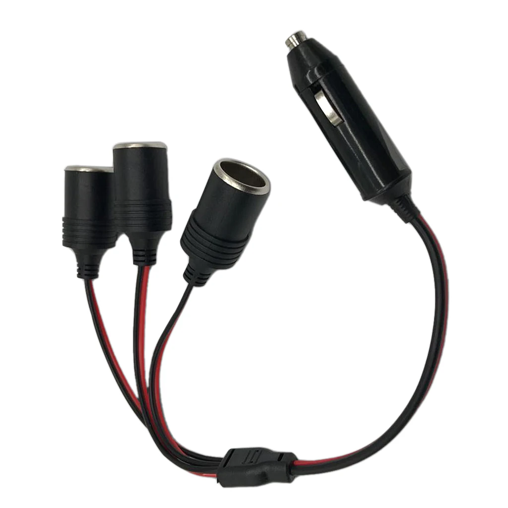 1 3 гнезда автомобильного прикуривателя DC адаптер питания разветвитель 12/24 в Макс.