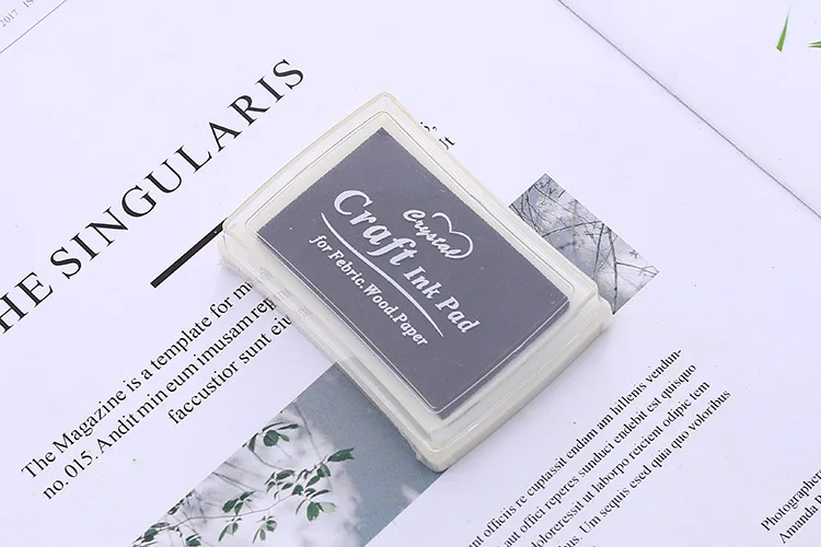 4 вида цветов DIY Скрапбукинг старинные ремесла штемпельная подушечка красочная